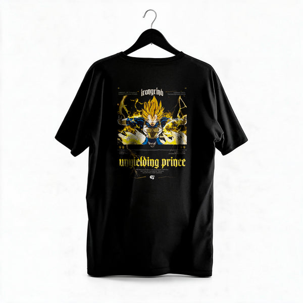Polera Vegeta - Dragon Ball Z - Regular - colgada espalda