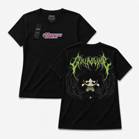 Polera ANIME - Toxic Fury - vista frontal y espalda