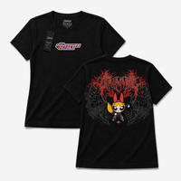 Polera ANIME - Crimson Riot - vista frontal y espalda