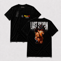 Polera SizeLux DBZ regular 09, vista frontal y espalda