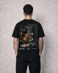 Polera IRON PR - Emerald Guardian, modelo espalda