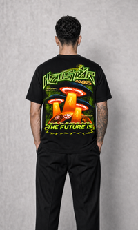Polera Hell GYM - UFO Abduction, modelo espalda