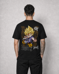 Polera SizeLux DBZ regular 12, modelo espalda