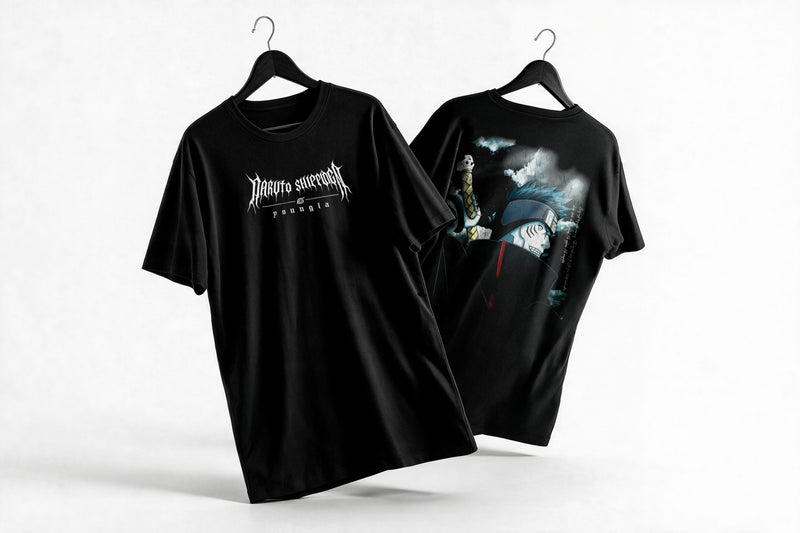 Polera Kisame - Naruto Shippuden - Regular - colgada cruzada