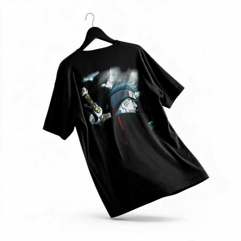 Polera Kisame - Naruto Shippuden - Oversize - espalda