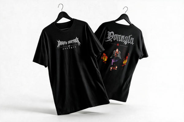 Polera Sasuke - Naruto Shippuden - Regular - colgada cruzada - vista adicional