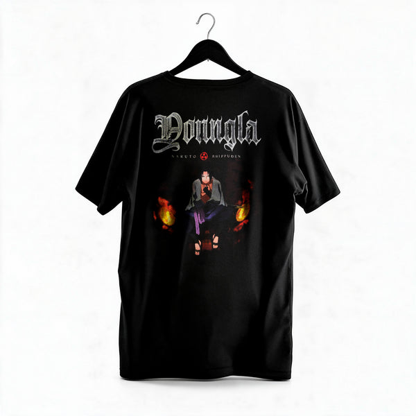 Polera Sasuke - Naruto Shippuden - Regular - colgada espalda