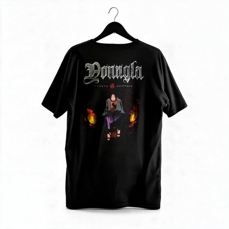 Polera Sasuke - Naruto Shippuden - Regular - colgada espalda