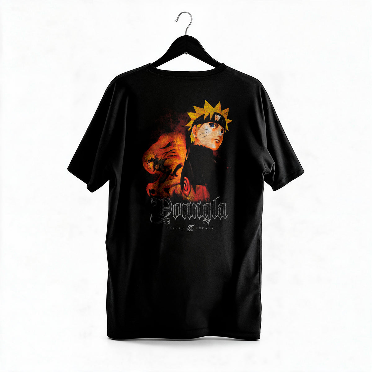 Polera Naruto Modo Kurama - Naruto Shippuden - Regular - colgada espalda