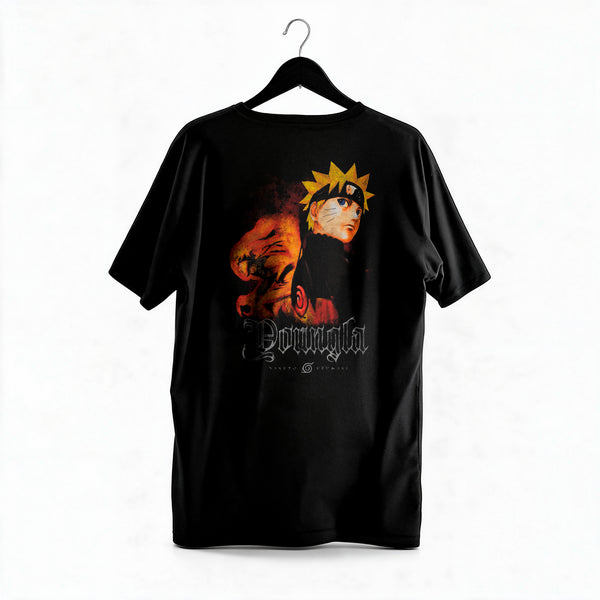 Polera Naruto Modo Kurama - Naruto Shippuden - Regular - colgada espalda