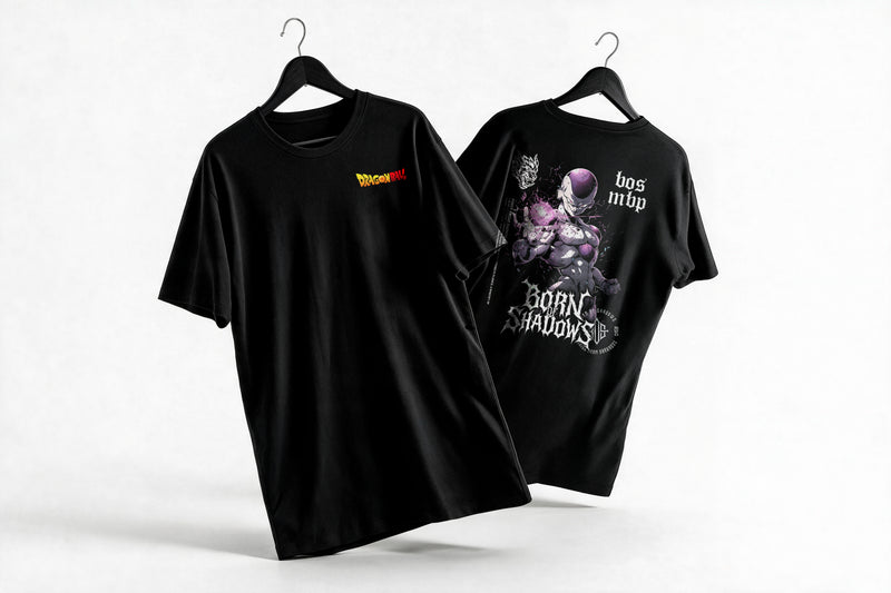 Polera Freezer - Dragon Ball Z - Regular - colgada cruzada