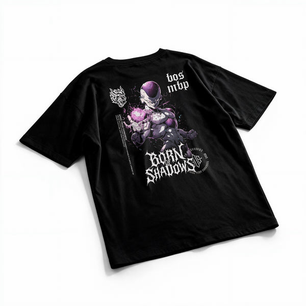 Polera Freezer - Dragon Ball Z - Oversize - flatlay espalda