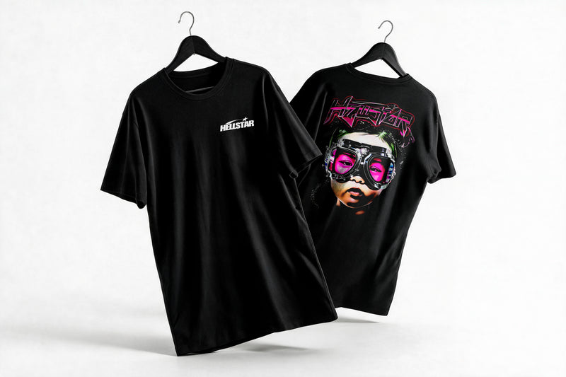 Polera Goggle - Hellstar - Regular - colgada cruzada