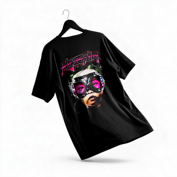 Polera Goggle - Hellstar - Oversize - espalda - vista adicional