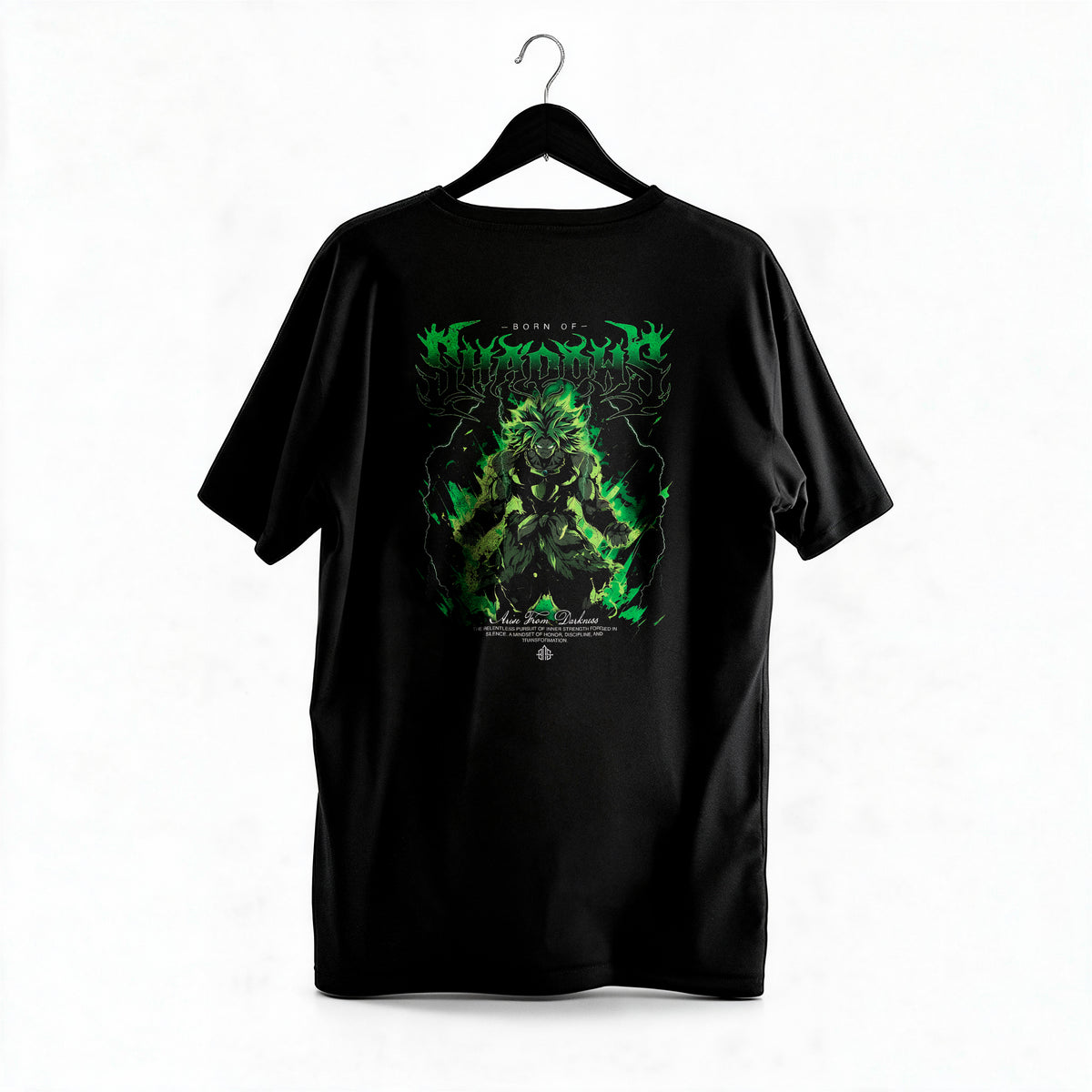 Polera Broly - Dragon Ball Z - Regular - colgada espalda
