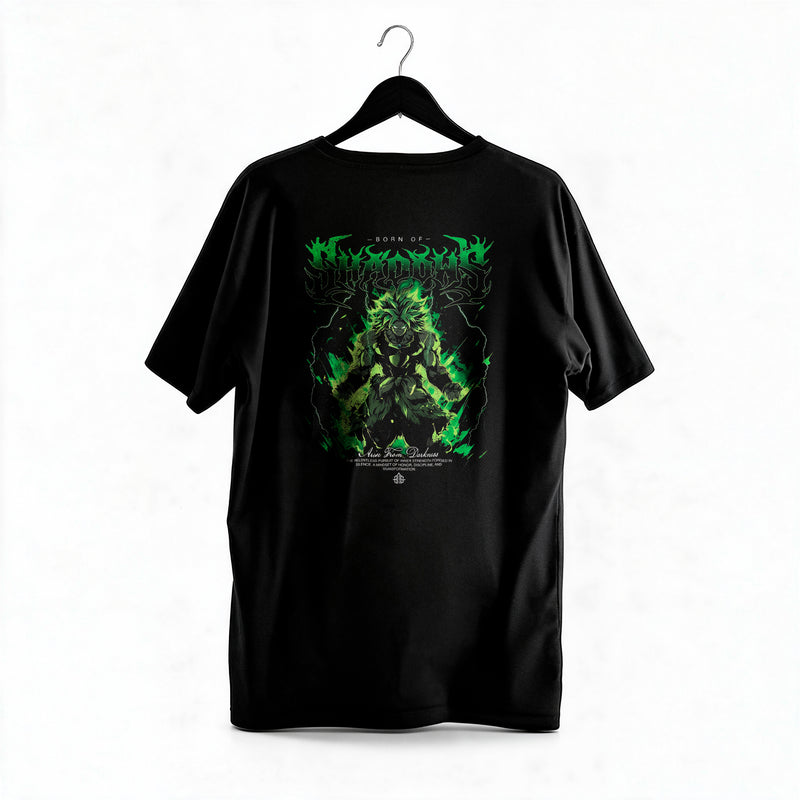 Polera Broly - Dragon Ball Z - Regular - colgada espalda