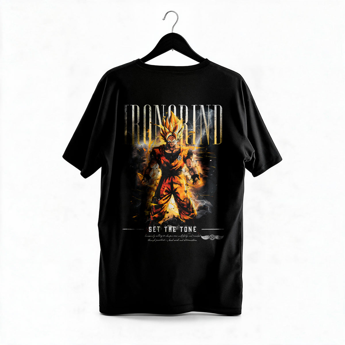 Polera Goku - Dragon Ball Z - Regular - colgada espalda