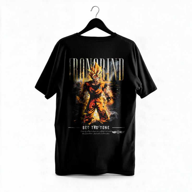 Polera Goku - Dragon Ball Z - Regular - colgada espalda
