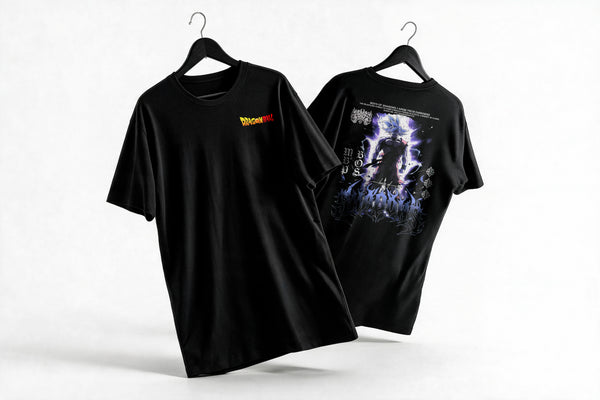 Polera Goku Ultra Instinct - Dragon Ball Z - Regular - colgada cruzada - vista adicional