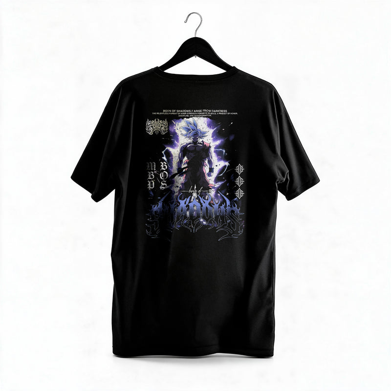 Polera Goku Ultra Instinct - Dragon Ball Z - Regular - colgada espalda