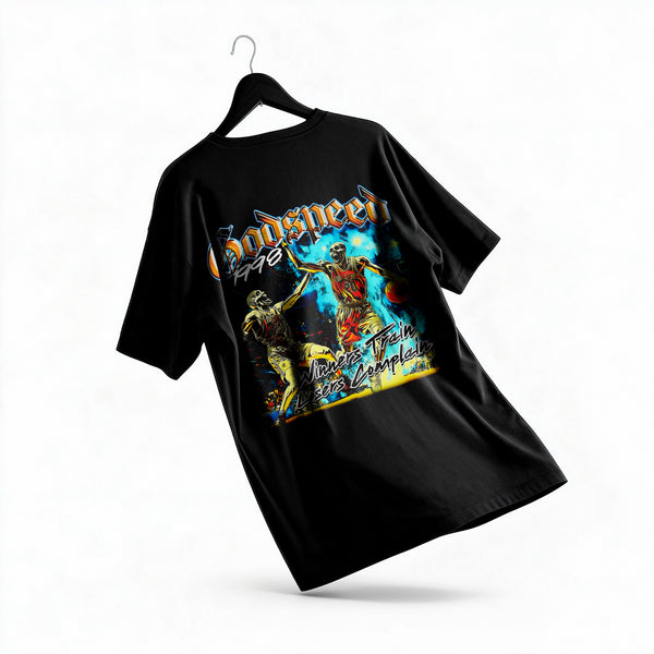 Polera Golden Baller - Hellstar - Oversize - espalda - vista adicional