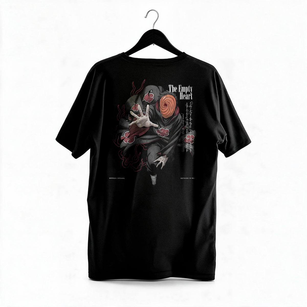 Polera Obito - Naruto Shippuden - Regular - colgada espalda