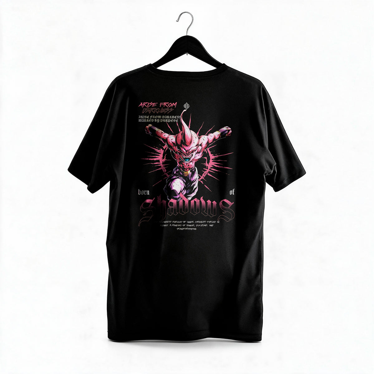 Polera Kid Buu - Dragon Ball Z - Regular - colgada espalda