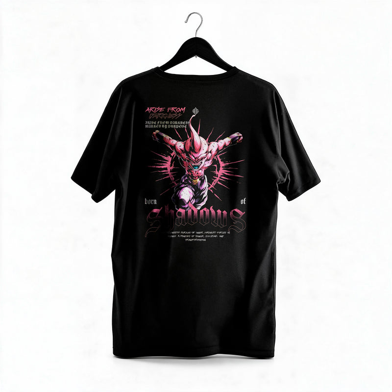 Polera Kid Buu - Dragon Ball Z - Regular - colgada espalda