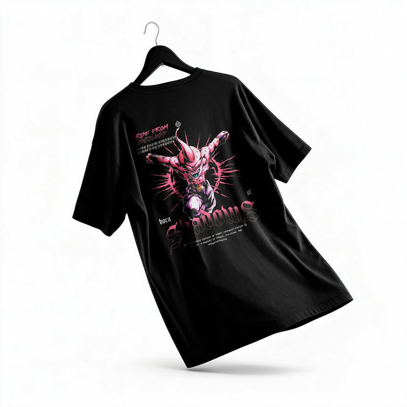 Polera Kid Buu - Dragon Ball Z - Oversize - espalda