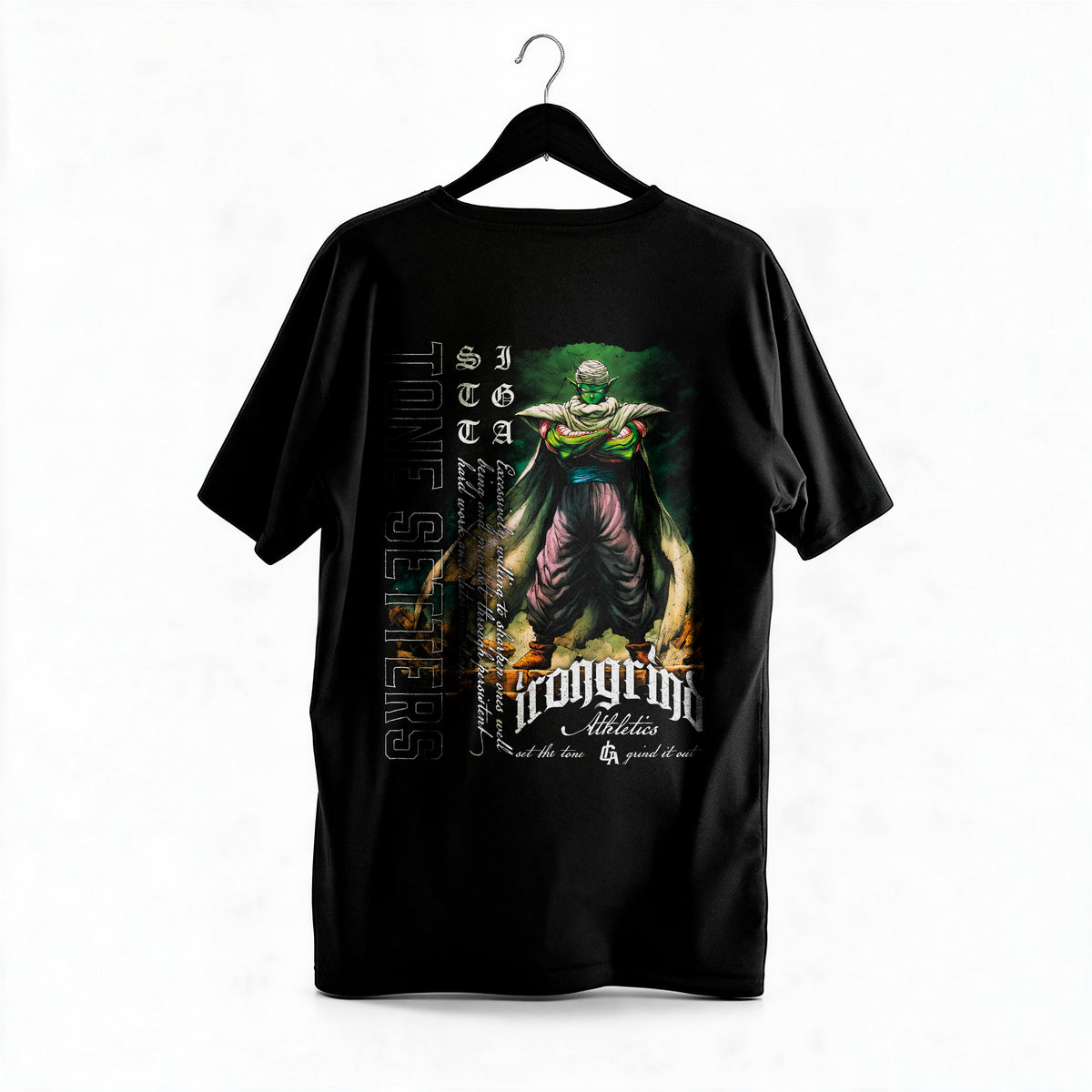 Polera Piccolo - Dragon Ball Z - Regular - colgada espalda