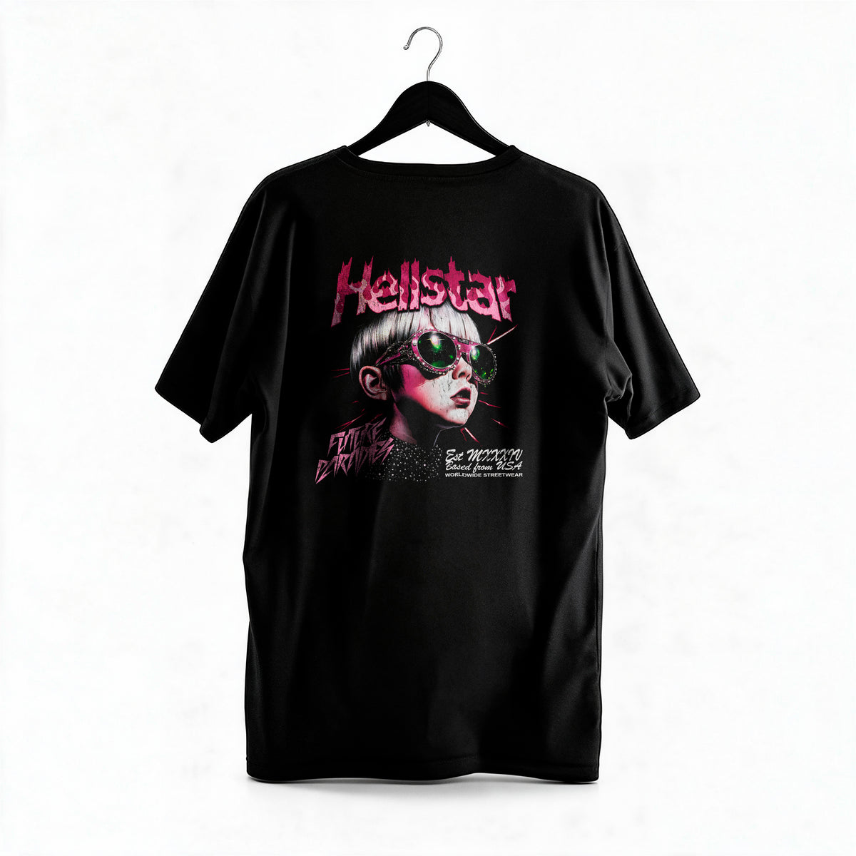 Polera Pink Shades - Hellstar - Regular - colgada espalda