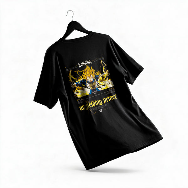 Polera Vegeta - Dragon Ball Z - Oversize - espalda - vista adicional