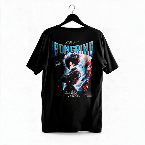 Polera Vegeta Ultra Ego - Dragon Ball Super - Regular - colgada espalda