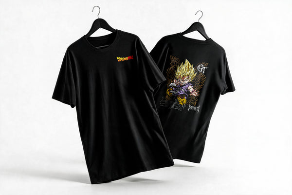 Polera Goku GT - Dragon Ball GT - Regular - colgada cruzada - vista adicional