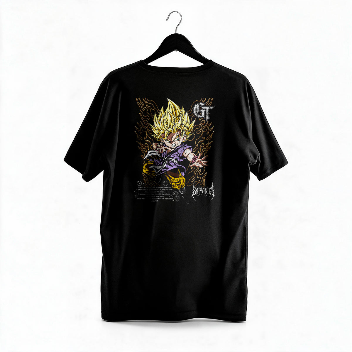 Polera Goku GT - Dragon Ball GT - Regular - colgada espalda