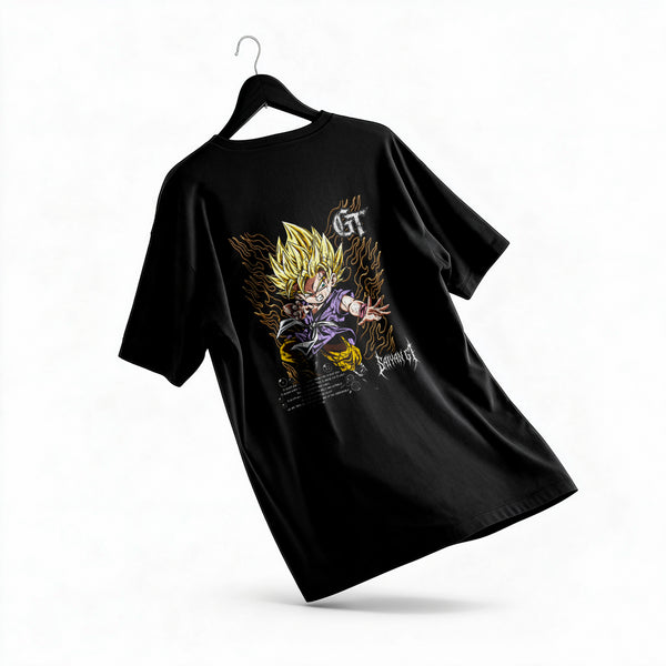 Polera Goku GT - Dragon Ball GT - Oversize - espalda - vista adicional