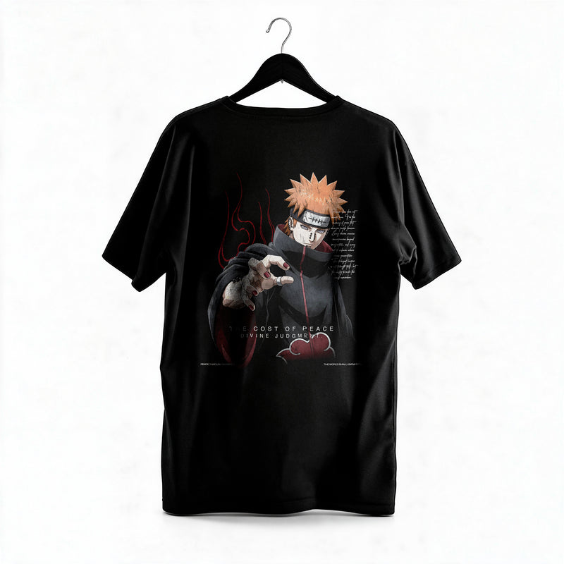 Polera Pain - Naruto Shippuden - Regular - colgada espalda