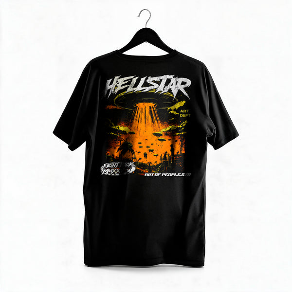 Polera Abduction - Hellstar - Regular - colgada espalda