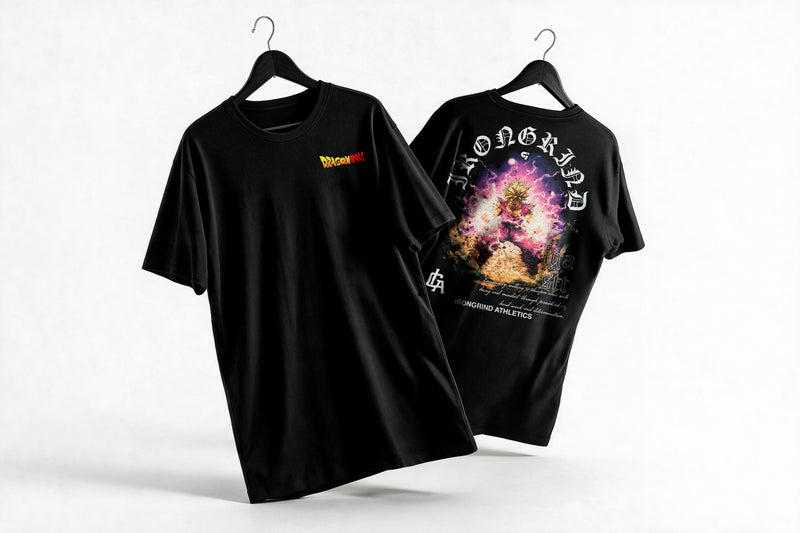 Polera Gohan - Dragon Ball Z - Regular - colgada cruzada
