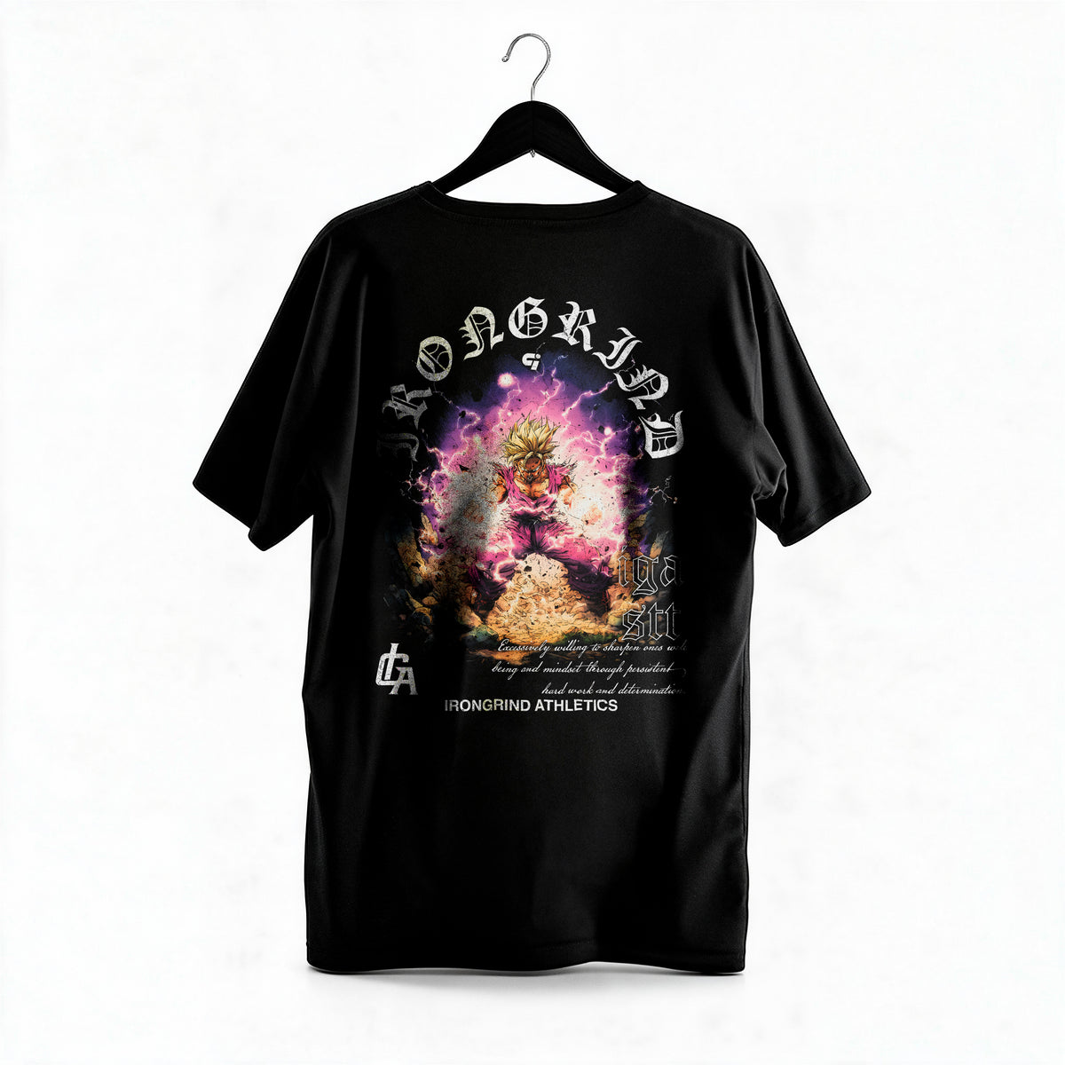 Polera Gohan - Dragon Ball Z - Regular - colgada espalda