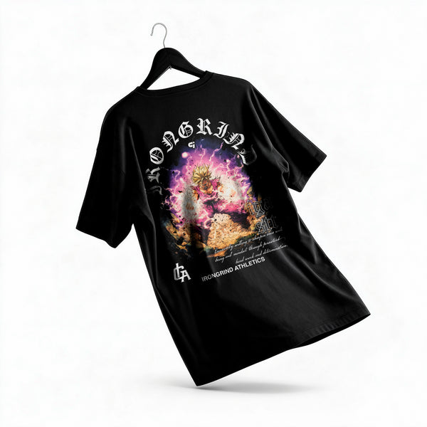 Polera Gohan - Dragon Ball Z - Oversize - espalda - vista adicional